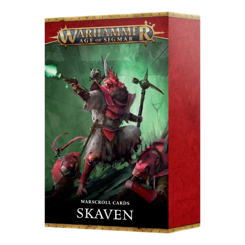 Cheap Warscroll Cards Skaven from Games Workshop